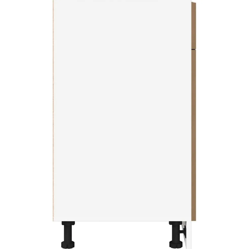 vidaXL Onderkast met lade Lyon 40x46x81,5 cm bewerkt hout artisanaal eiken