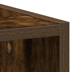 vidaXL Onderkast Riga 20x44,5x81,5 cm bewerkt hout gerookt eikenkleurig