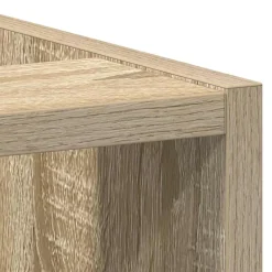 vidaXL Onderkast 20x44,5x81,5 cm bewerkt hout sonoma eikenkleurig
