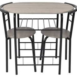 vidaXL Ontbijtbarset MDF