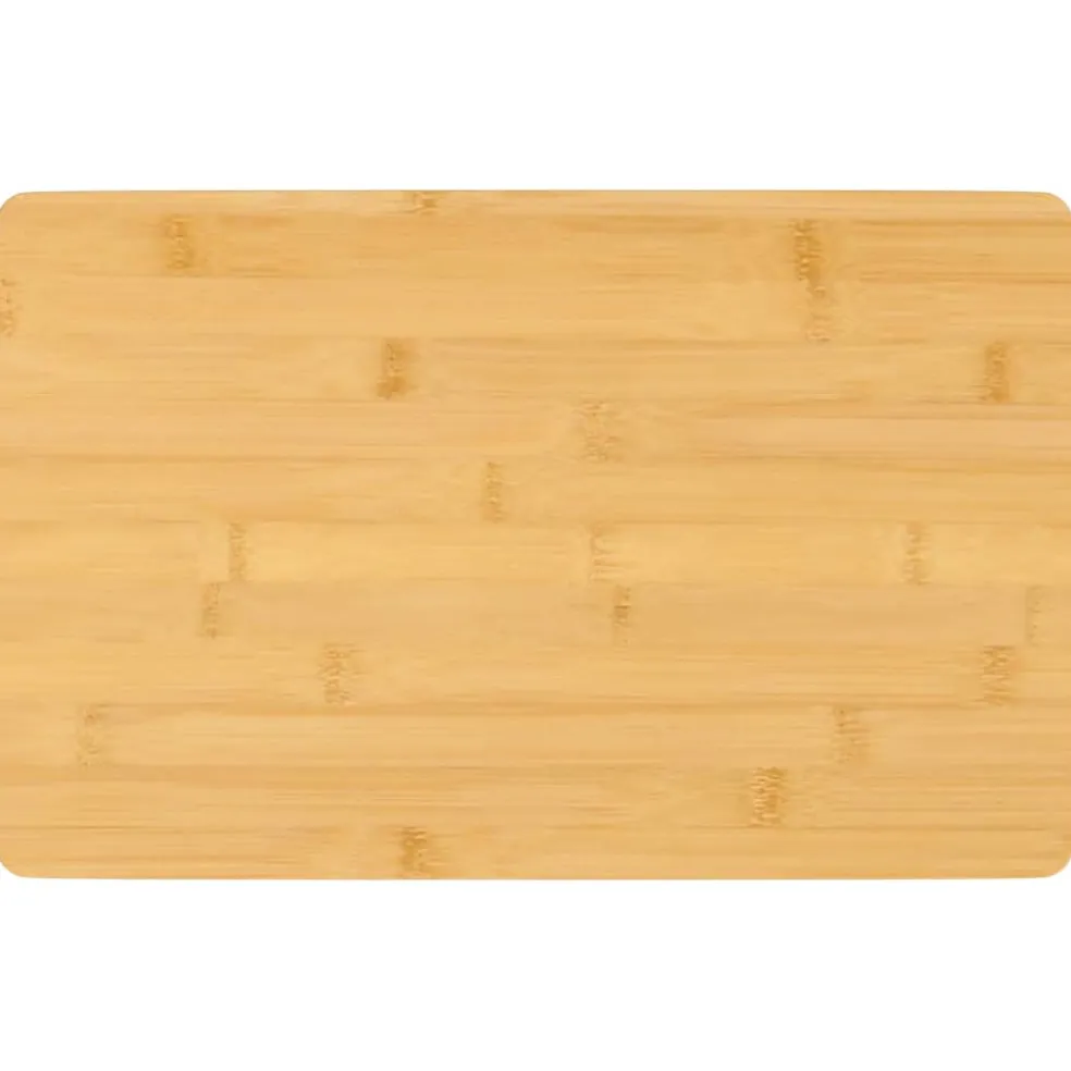 vidaXL Ontbijtborden 6 st 22x14x0,8 cm bamboe