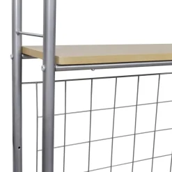 vidaXL Ontbijttafelset met twee stoelen (inklapbaar)