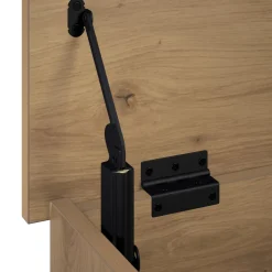 vidaXL Opbergbox Artisanaal eiken 80 x 40 x 49,5 cm Bewerkt hout