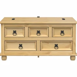vidaXL Opbergbox Corona 90x78x45 cm massief grenenhout
