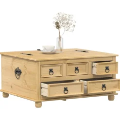vidaXL Opbergbox Corona 90x78x45 cm massief grenenhout