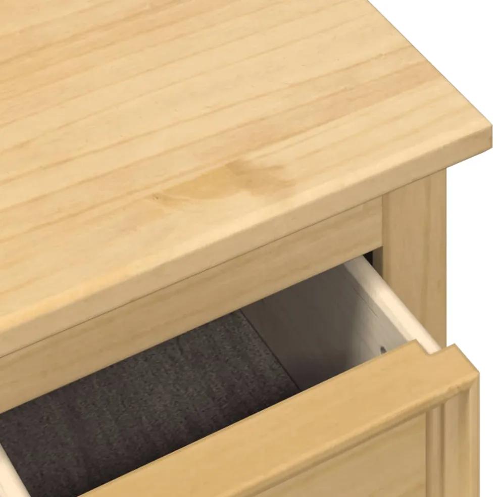 vidaXL Opbergbox Corona 90x78x45 cm massief grenenhout