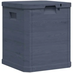 vidaXL Opbergbox 90 L antraciet