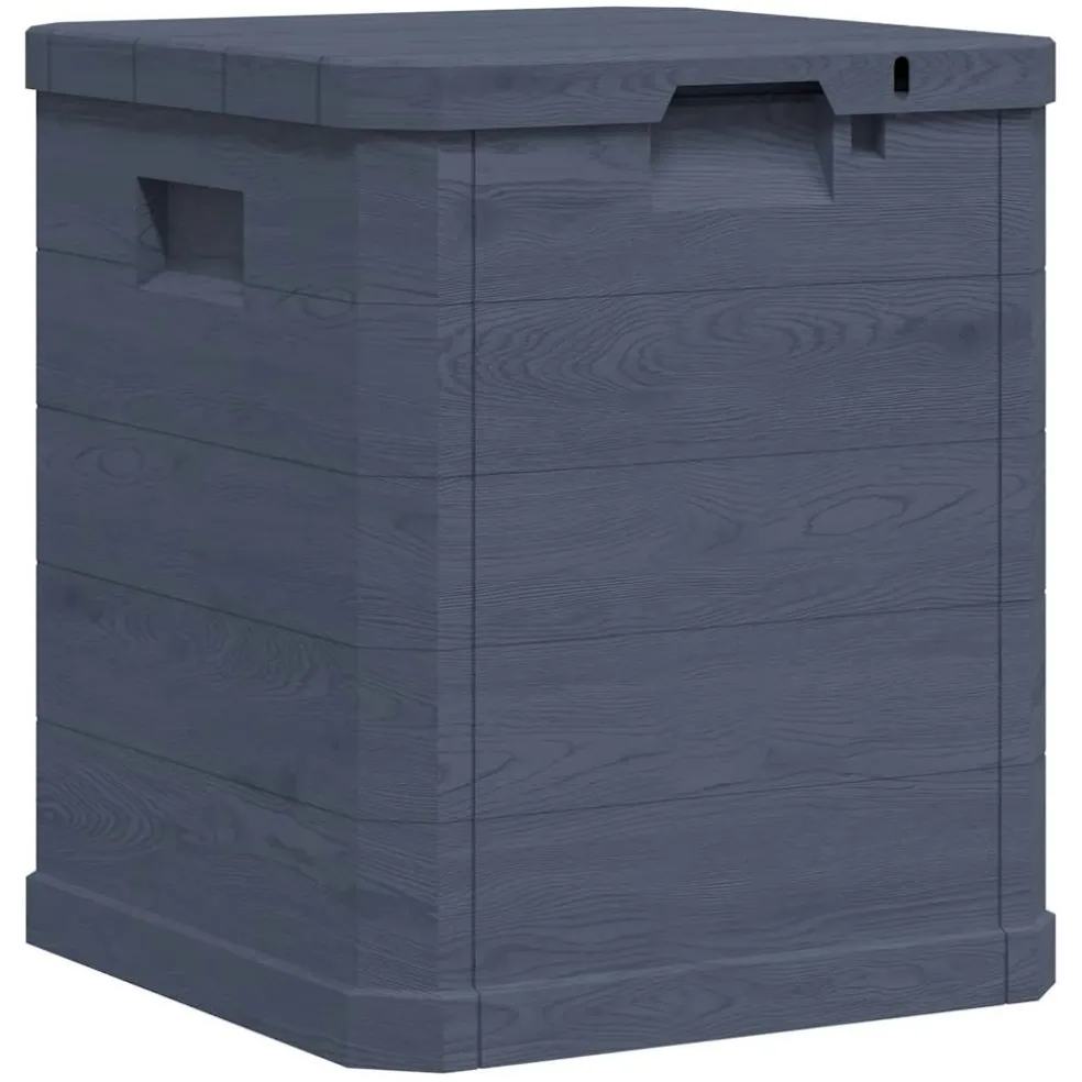 vidaXL Opbergbox 90 L antraciet