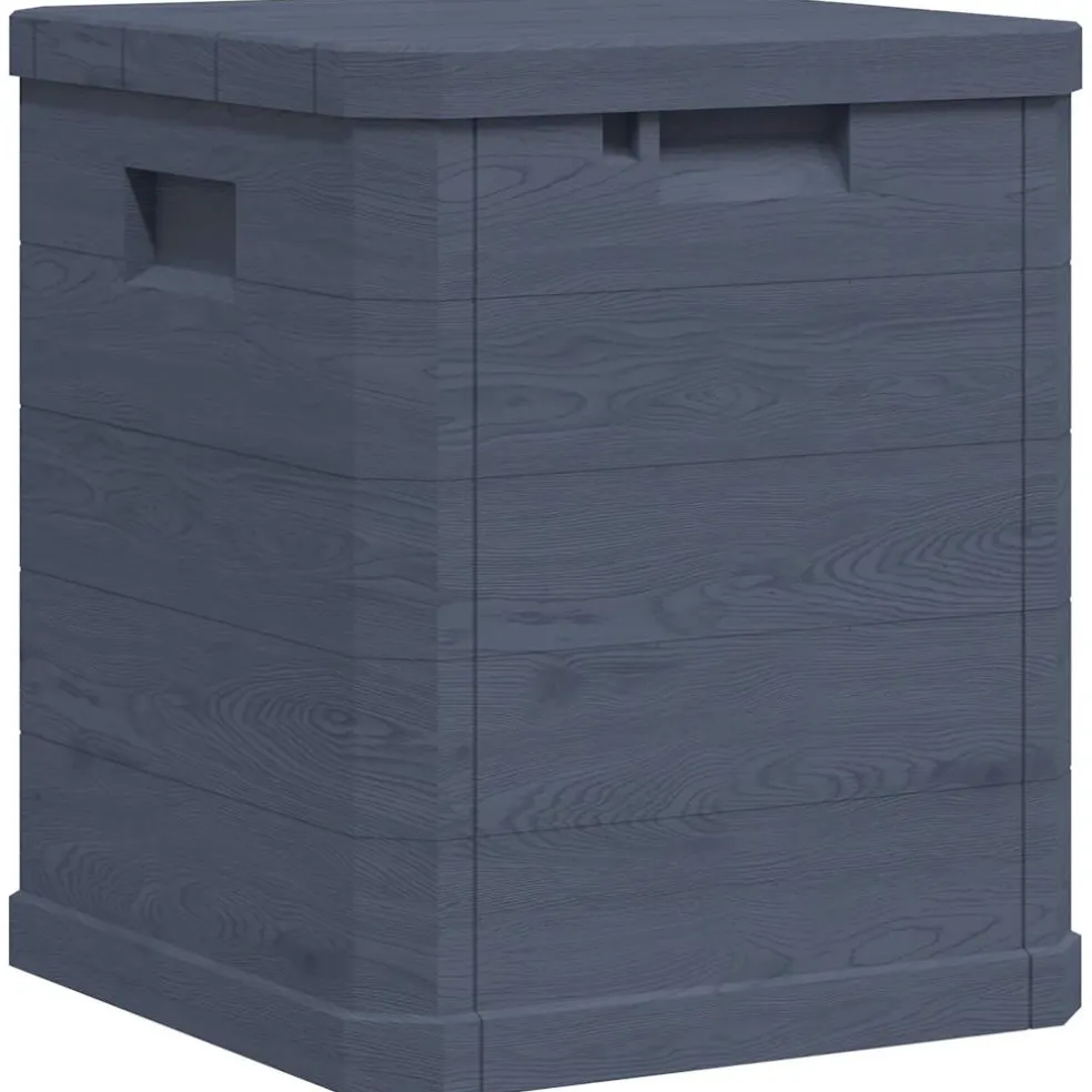 vidaXL Opbergbox 90 L antraciet