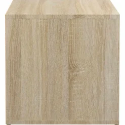 vidaXL Opbergbox met lade 40,5x40x40 cm bewerkt hout sonoma eikenkleur