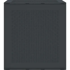 vidaXL Opbergbox met opslag Antraciet 55 x 53 x 57 cm Polypropyleen