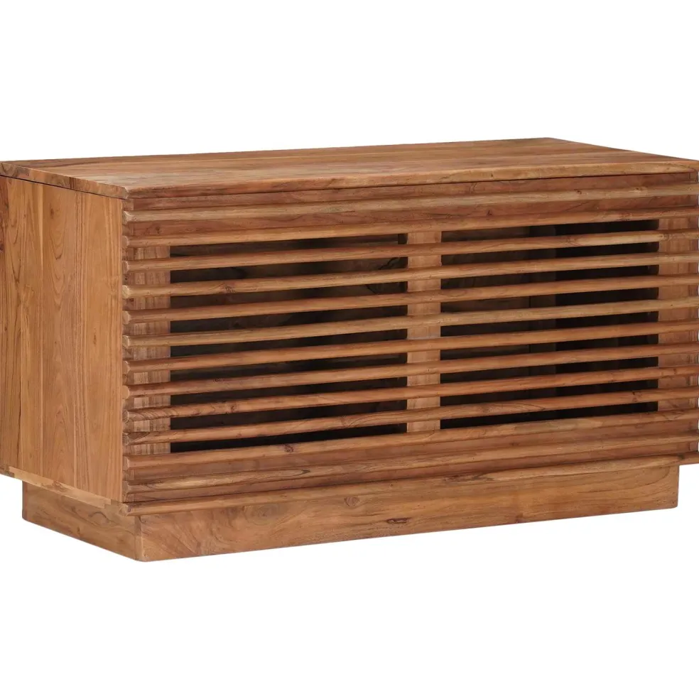 vidaXL Opbergbox Naturel 85 x 40 x 46 cm