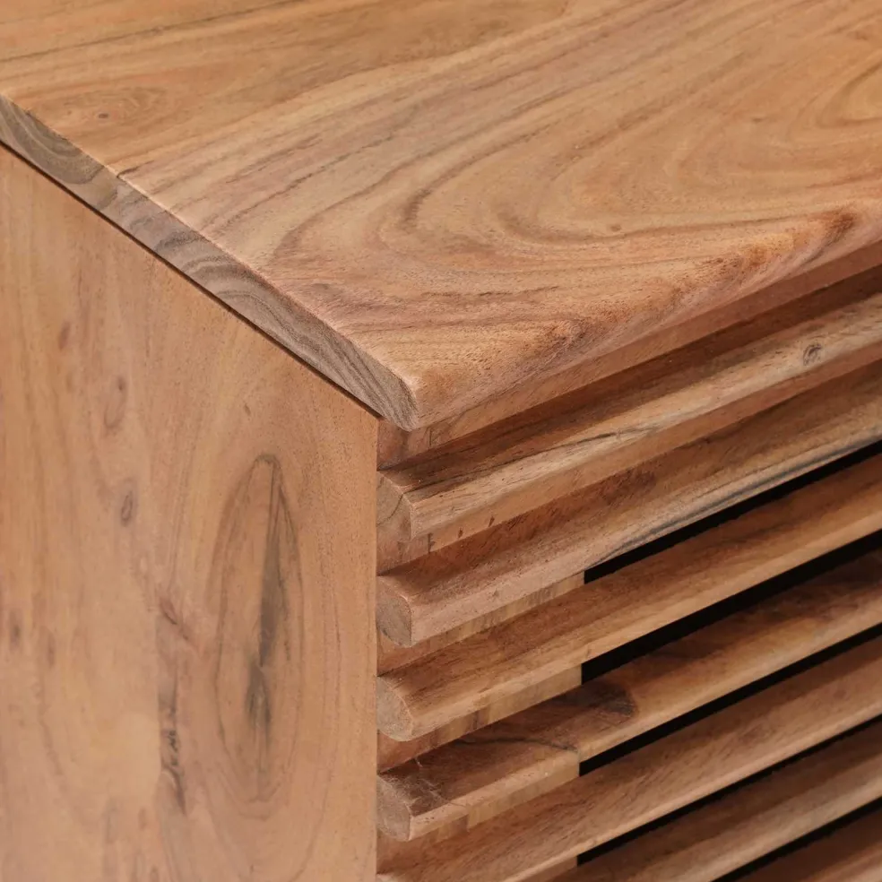 vidaXL Opbergbox Naturel 85 x 40 x 46 cm