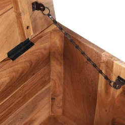 vidaXL Opbergbox Naturel 85 x 40 x 46 cm