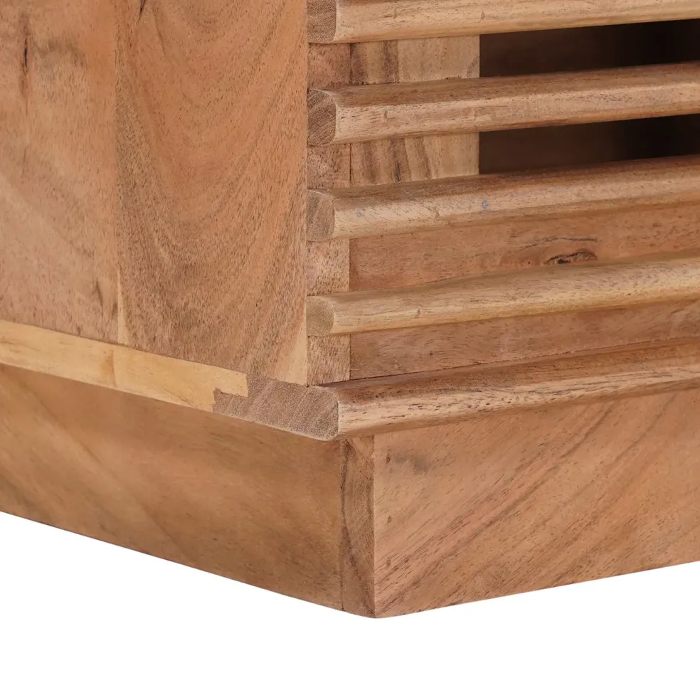 vidaXL Opbergbox Naturel 85 x 40 x 46 cm