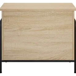 vidaXL Opbergbox Sonoma Eiken 80 x 40 x 49,5 cm Bewerkt hout