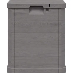 vidaXL Opbergbox voor in de tuin 90 L bruin