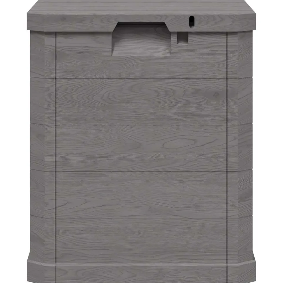 vidaXL Opbergbox voor in de tuin 90 L bruin