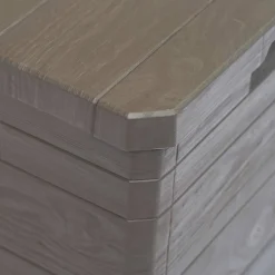 vidaXL Opbergbox voor in de tuin 90 L bruin
