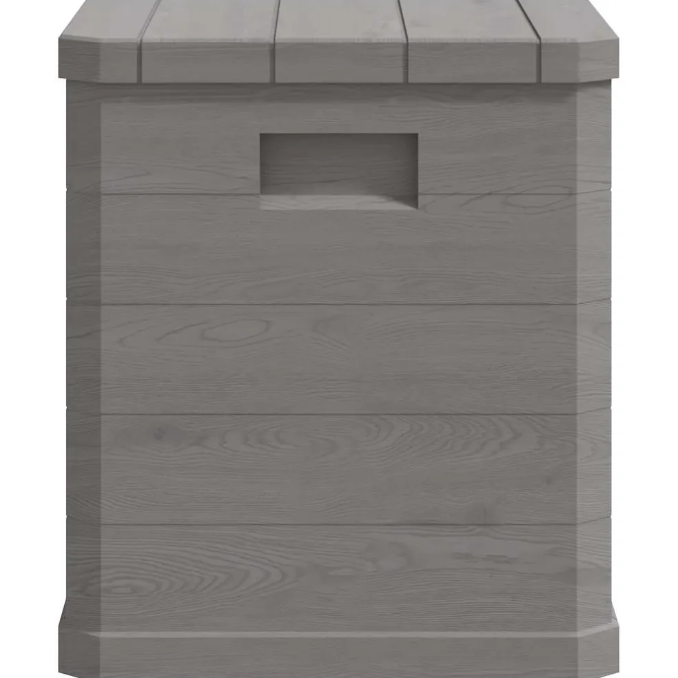 vidaXL Opbergbox voor in de tuin 90 L bruin