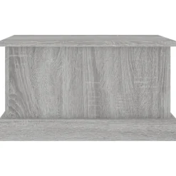 vidaXL Opbergbox 50x30x28 cm bewerkt hout grijs sonoma eikenkleurig