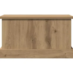 vidaXL Opbergbox 30x50x28 cm bewerkt hout artisanaal eikenkleurig
