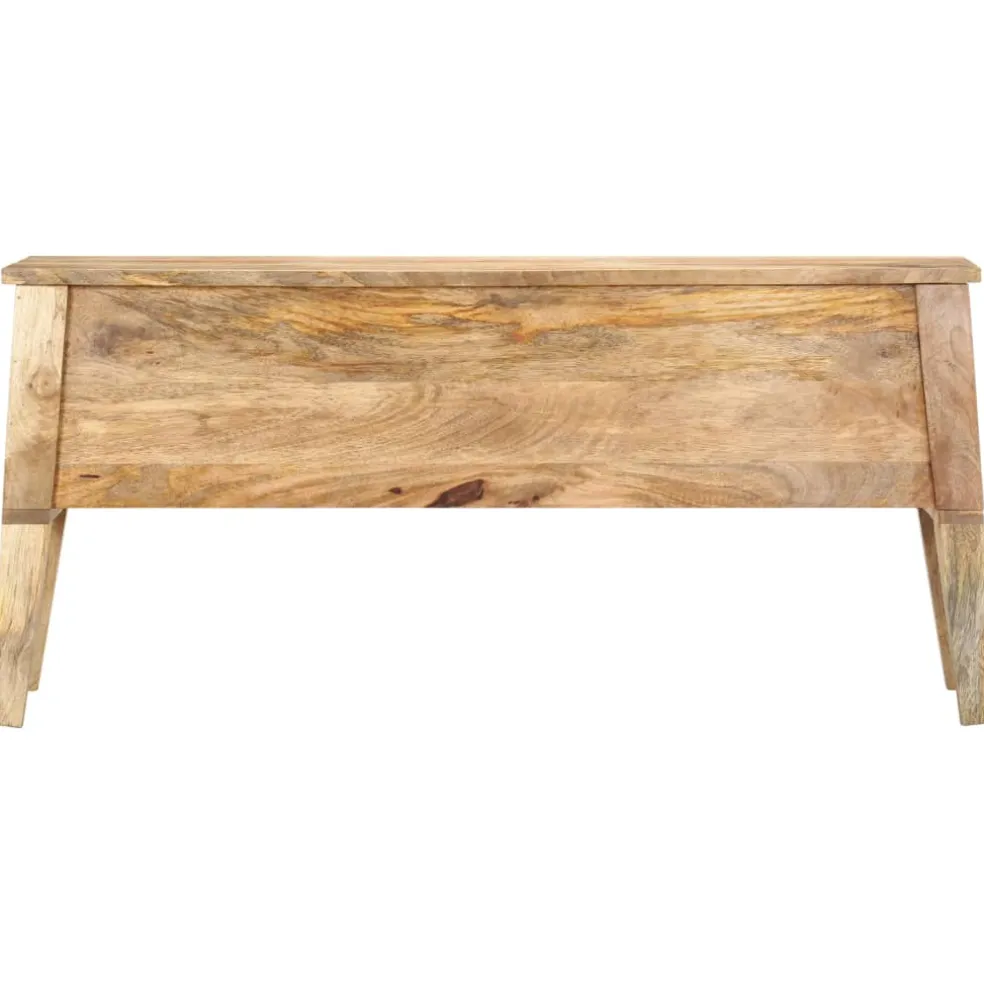 vidaXL Opbergbox 99x35x48 cm massief mangohout