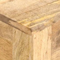 vidaXL Opbergbox 99x35x48 cm massief mangohout