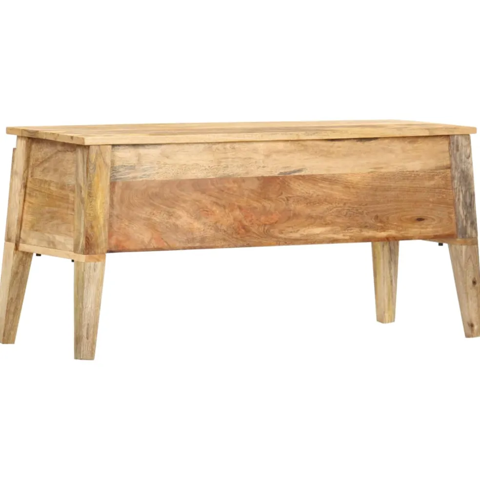 vidaXL Opbergbox 99x35x48 cm massief mangohout