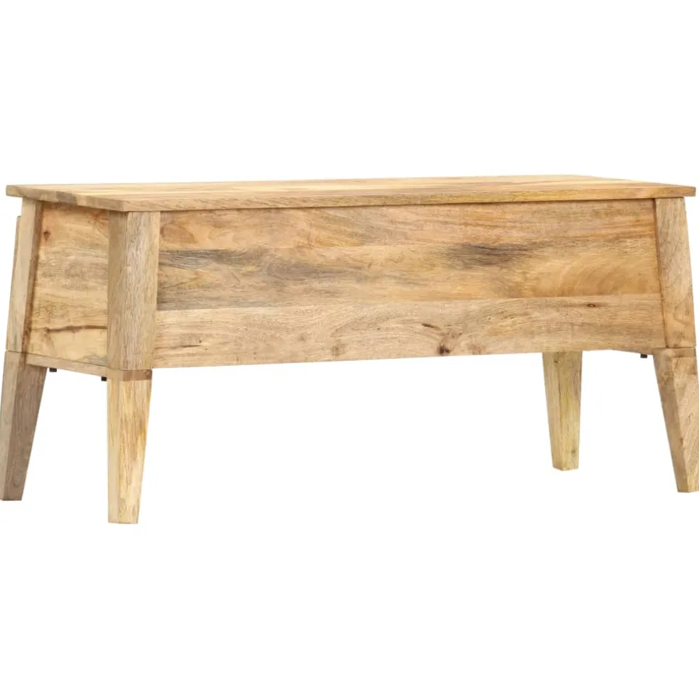vidaXL Opbergbox 99x35x48 cm massief mangohout