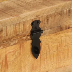 vidaXL Opbergbox 39x28x31 cm massief mangohout