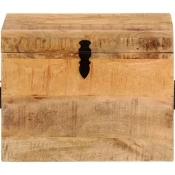 vidaXL Opbergbox 39x28x31 cm massief mangohout