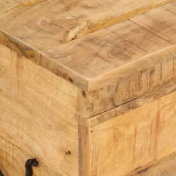 vidaXL Opbergbox 39x28x31 cm massief mangohout