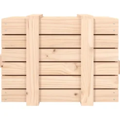 vidaXL Opbergbox 58x40,5x42 cm massief grenenhout