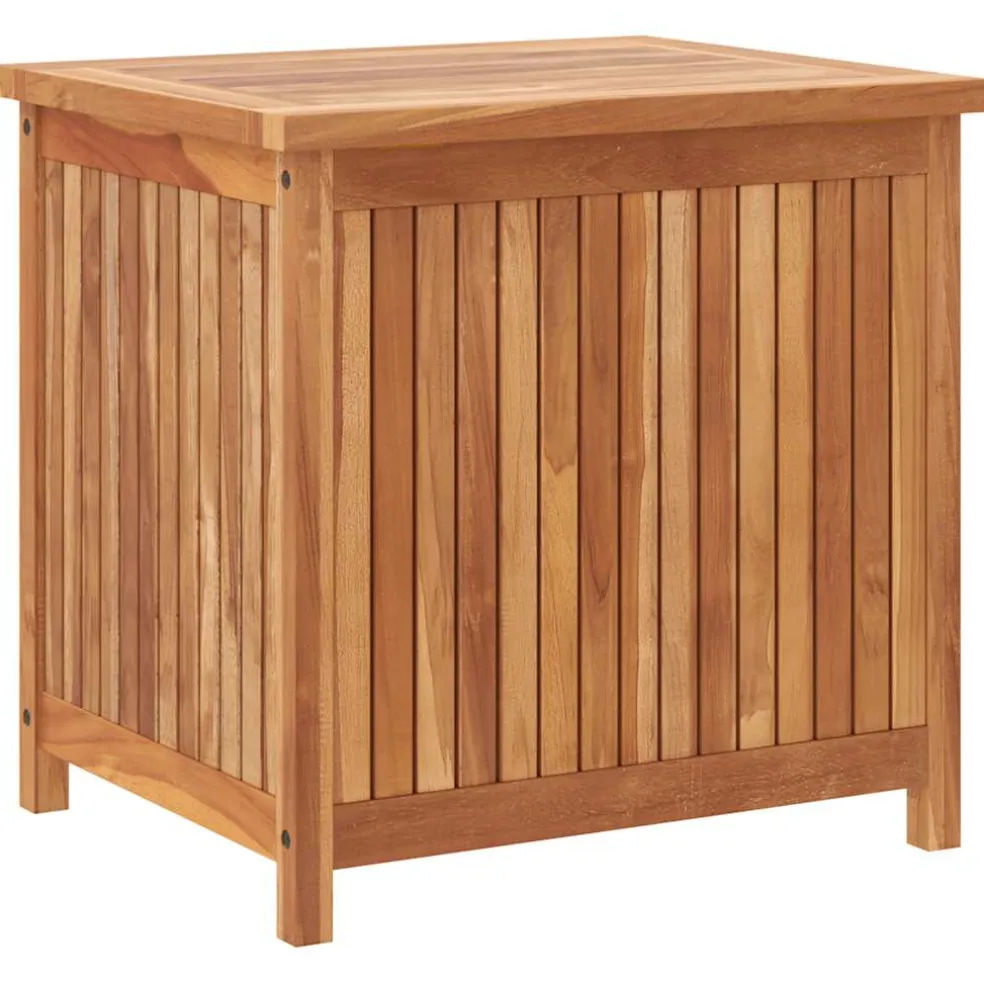 vidaXL Opbergbox 60x50x58 cm massief teakhout