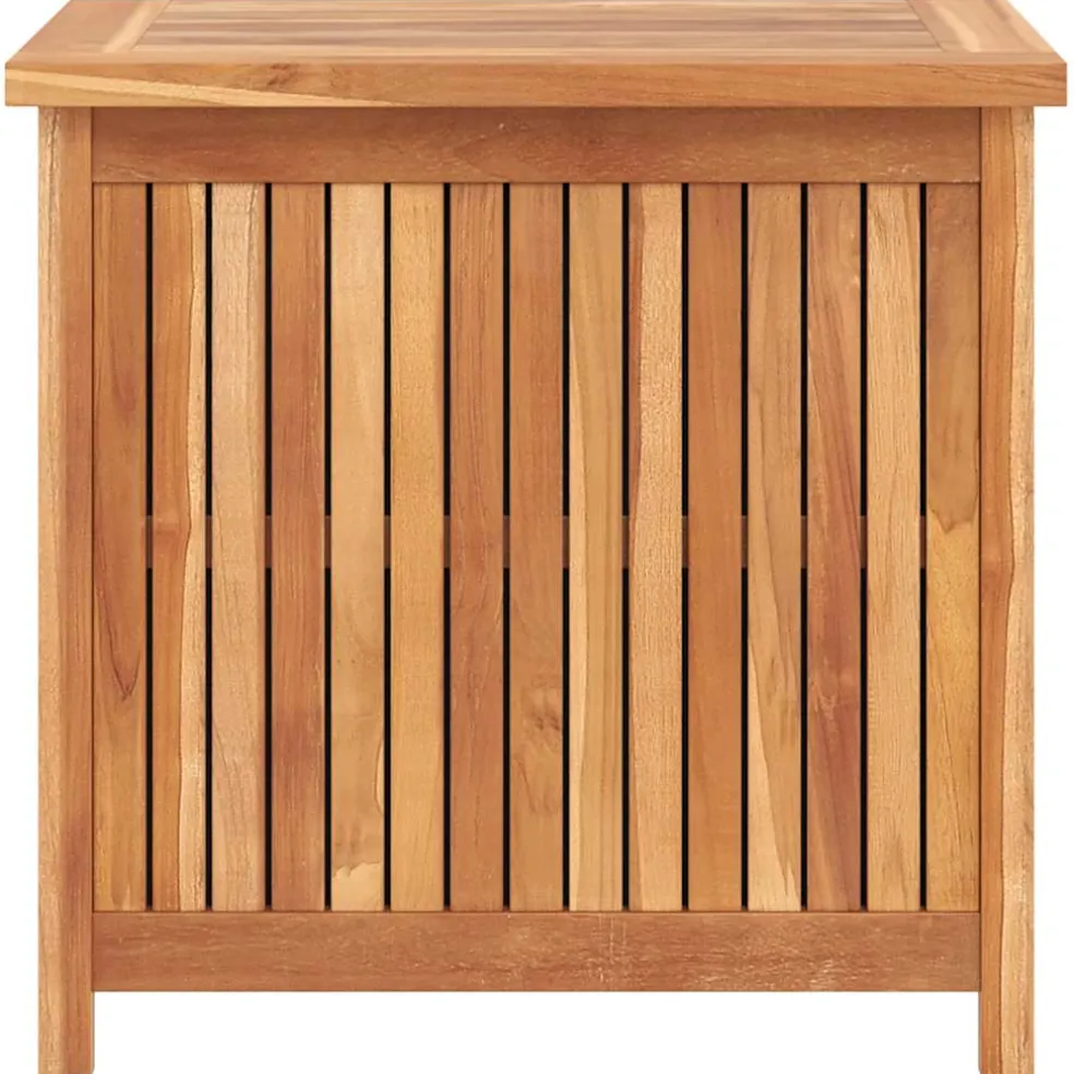 vidaXL Opbergbox 60x50x58 cm massief teakhout