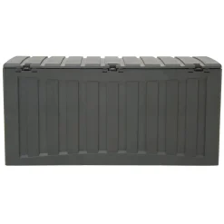 vidaXL Opbergbox 118x53x57 cm polypropyleen zwart
