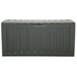 vidaXL Opbergbox 118x53x57 cm polypropyleen zwart