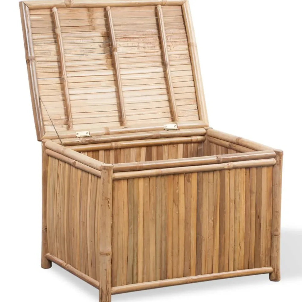 vidaXL Opbergdozen bamboe 3 st