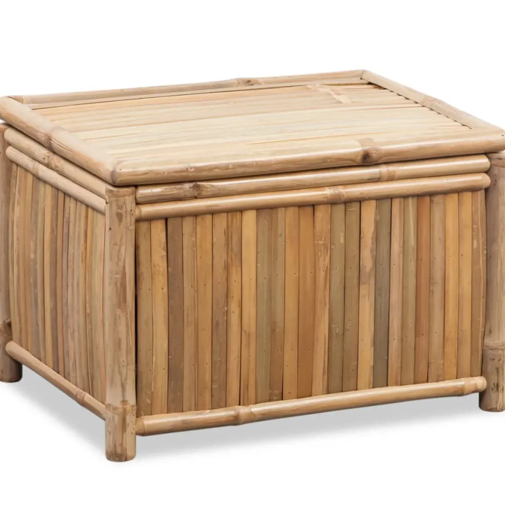 vidaXL Opbergdozen bamboe 3 st