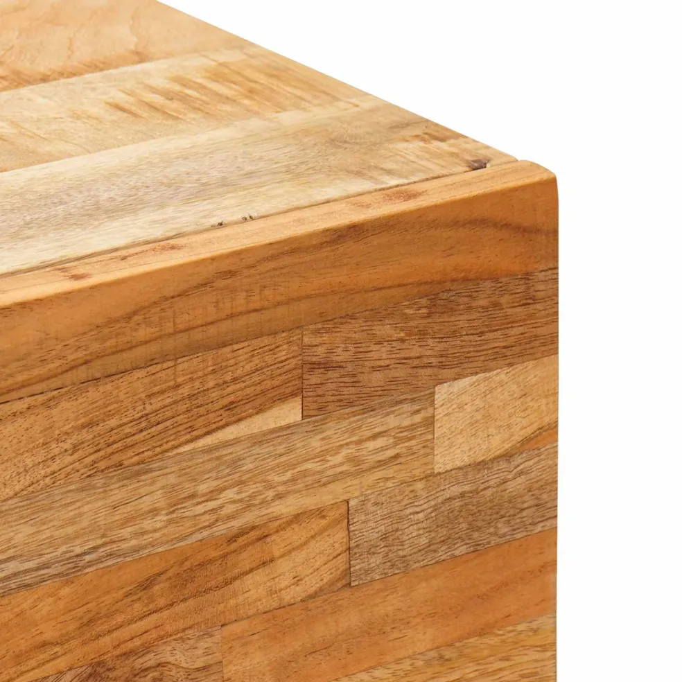 vidaXL Opberg Highboard Bruin 40 x 33 x 110 cm Massief Mango Hout