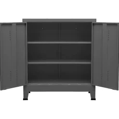 vidaXL Opbergkast industrieel 90x40x100 cm staal antracietkleurig