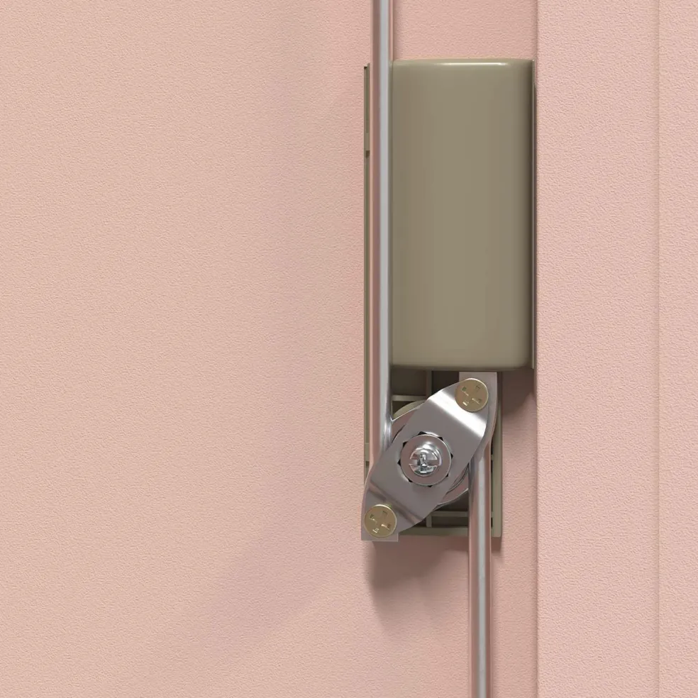vidaXL Opbergkast 2 st Roze 90 x 40 x 160 cm Staal Vergrendelbaar