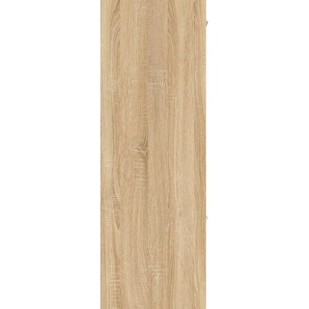 vidaXL Opbergkast 60x29,5x90 cm bewerkt hout sonoma eikenkleurig