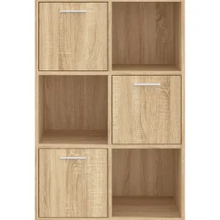 vidaXL Opbergkast 60x29,5x90 cm bewerkt hout sonoma eikenkleurig