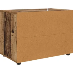 vidaXL Opbergkast 80 x 48 x 57 cm Bewerkt hout Oud Hout