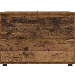 vidaXL Opbergkast 80 x 48 x 57 cm Bewerkt hout Oud Hout