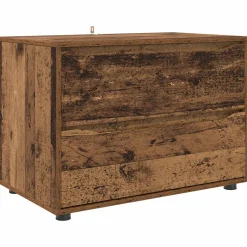 vidaXL Opbergkast 80 x 48 x 57 cm Bewerkt hout Oud Hout