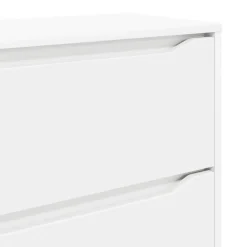 vidaXL Opbergkast 80 x 48 x 57 cm Bewerkt hout Wit