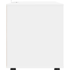 vidaXL Opbergkast 80 x 48 x 57 cm Bewerkt hout Wit